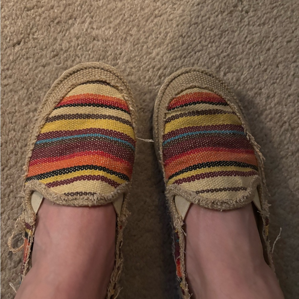 Rocket Dog Multicolor Striped Espadrilles